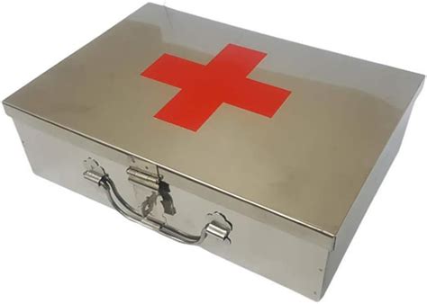 metal first aid box amazon|metal first aid box empty.